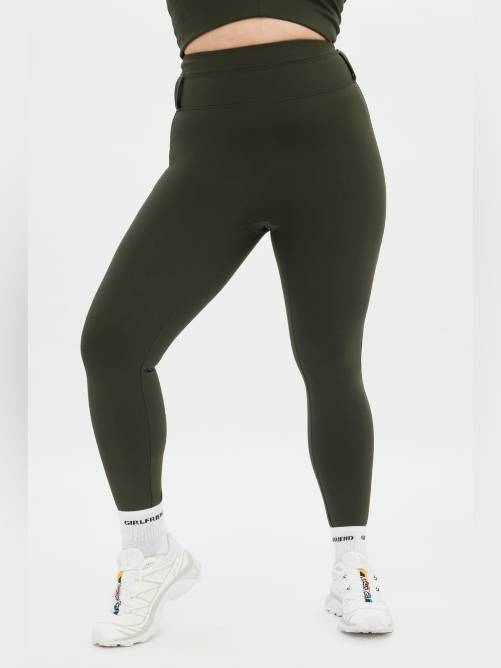 Girlfriend Collective High-Rise Compressive Belt Loop Leggings